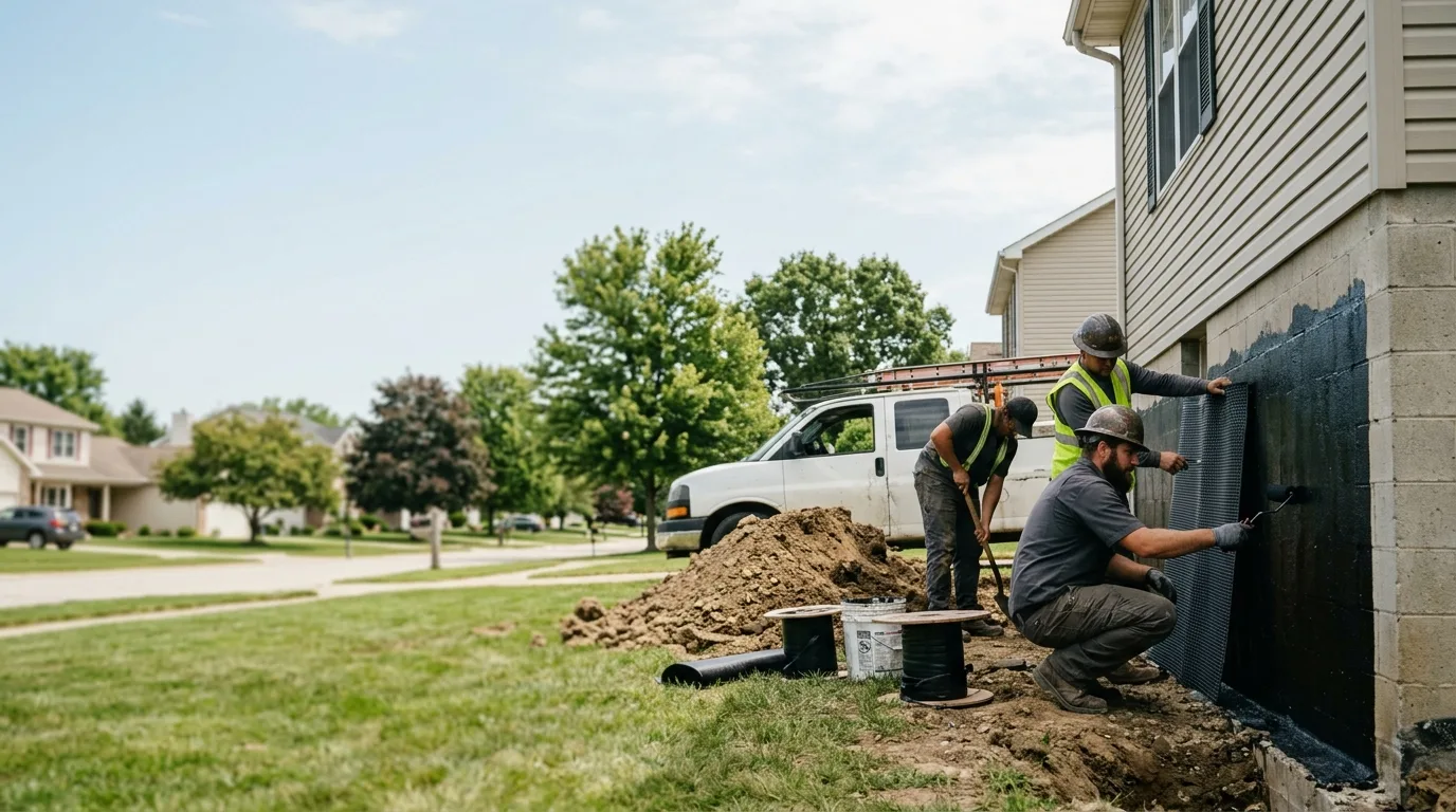 Basement Waterproofing in South Salem, OH near me